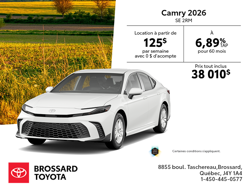 Toyota Camry Hybride 2026