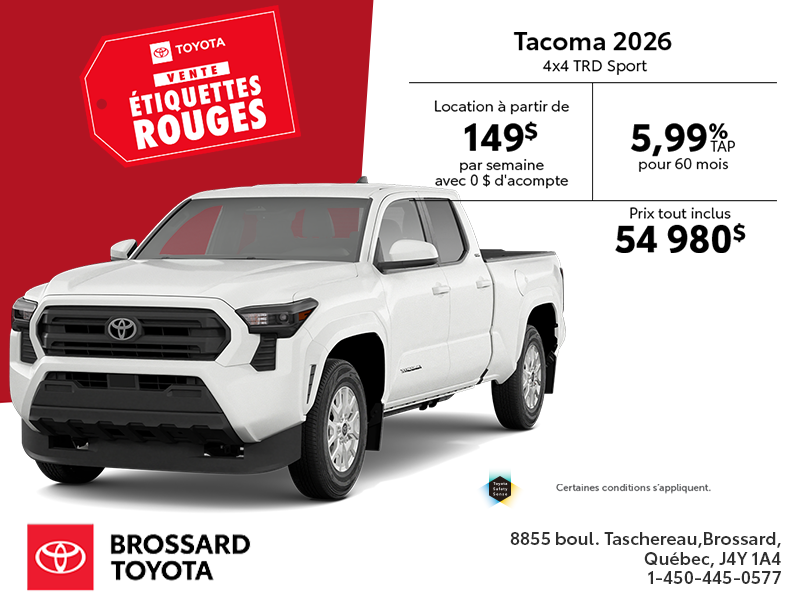 Toyota Tacoma 2026