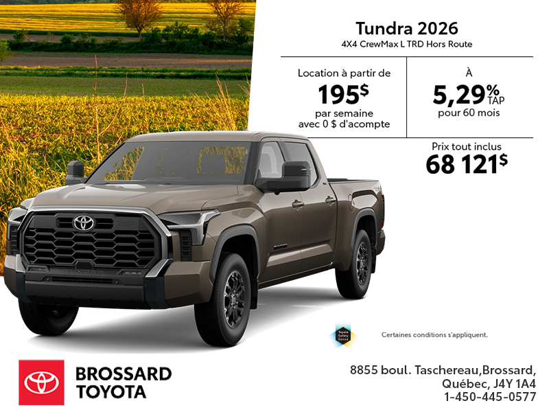 Toyota Tundra 2026