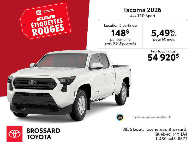 Toyota Tacoma 2026