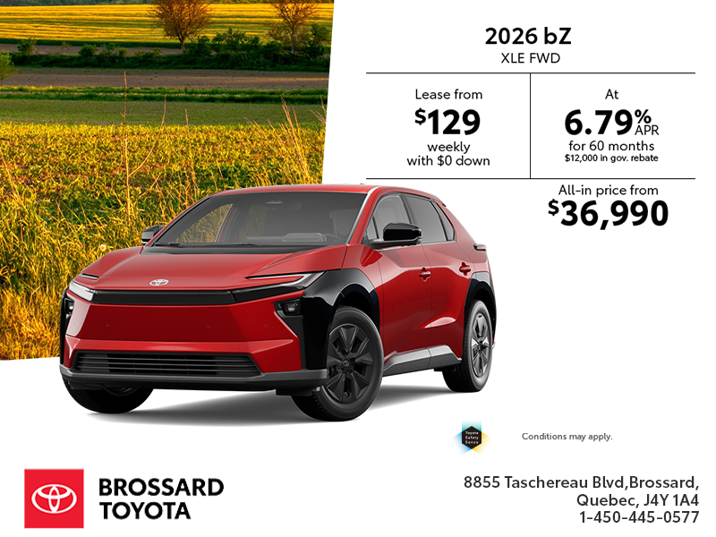 2026 Toyota bZ