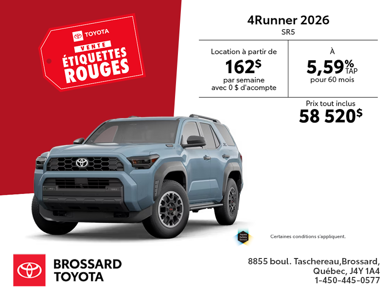Toyota 4Runner 2026