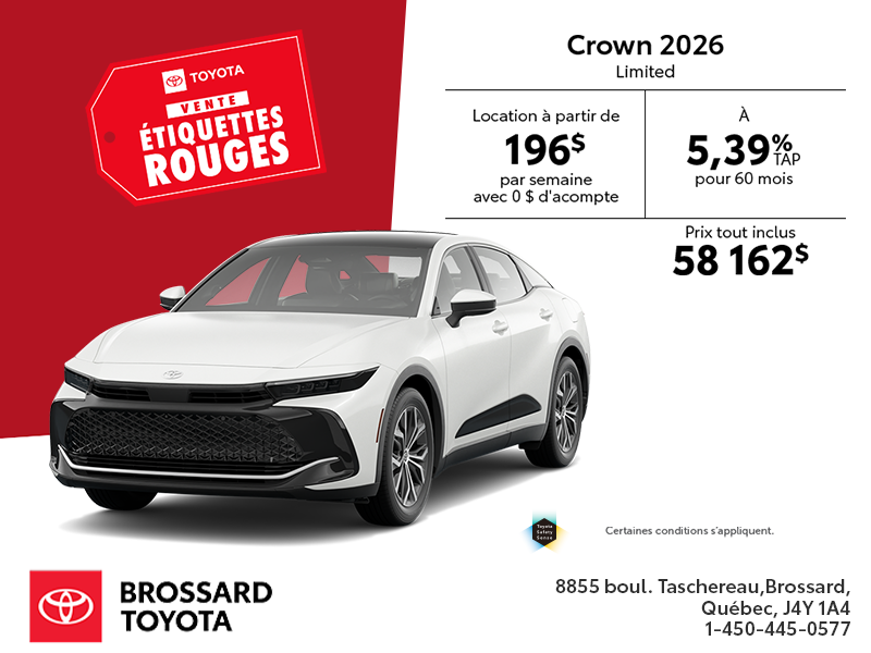 Toyota Crown Limited  2026