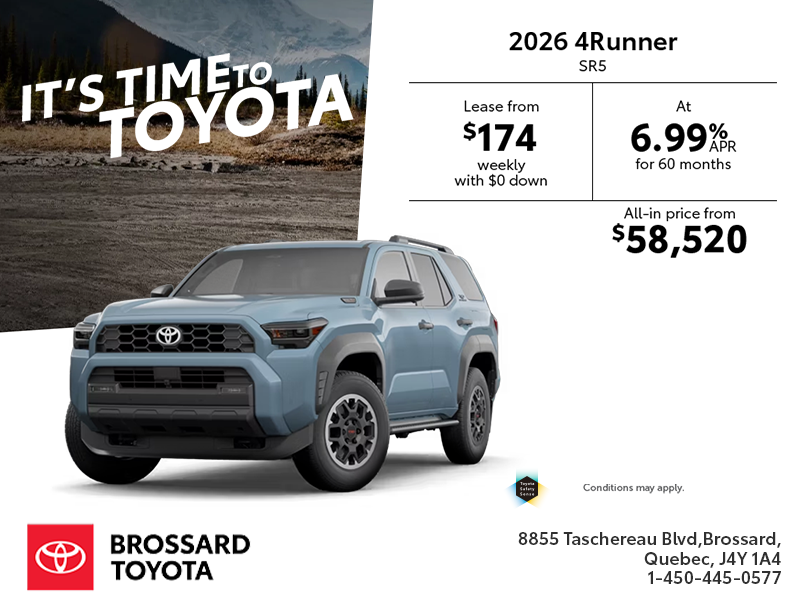 2026 Toyota 4Runner