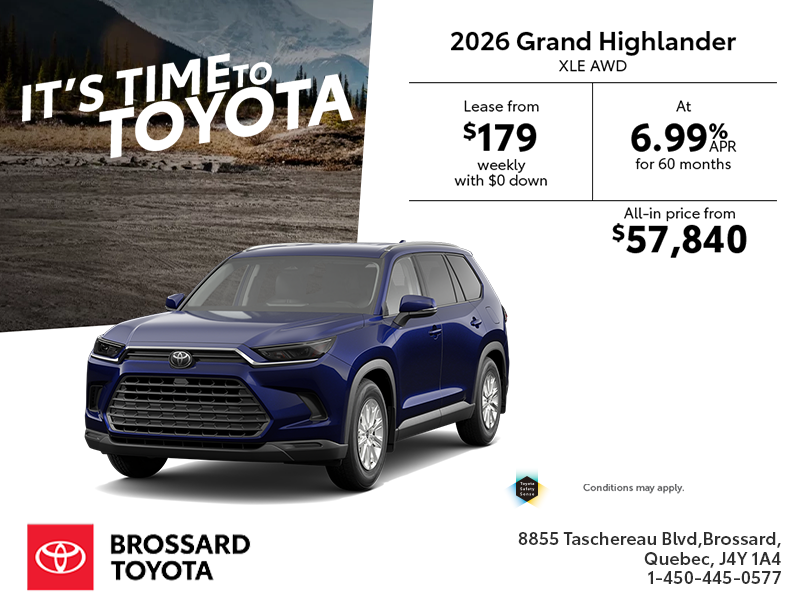 2026 Toyota Grand Highlander