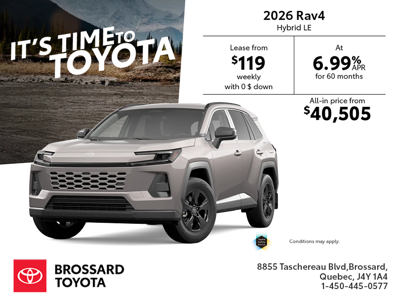 2026 Toyota RAV4 Hybrid