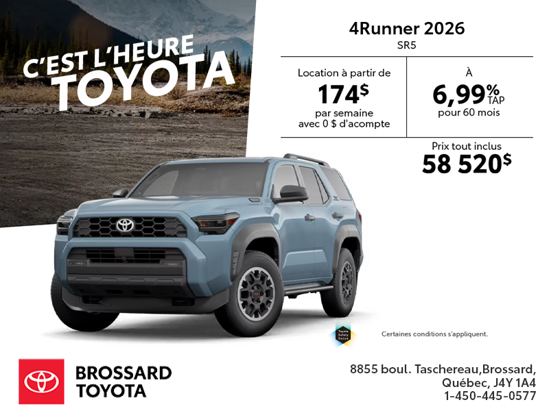 Toyota 4Runner 2026