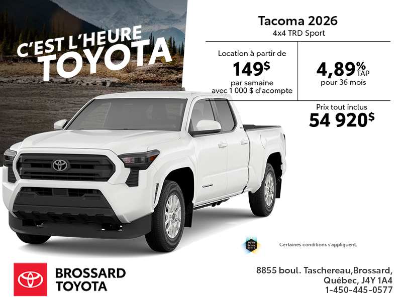 Toyota Tacoma 2026