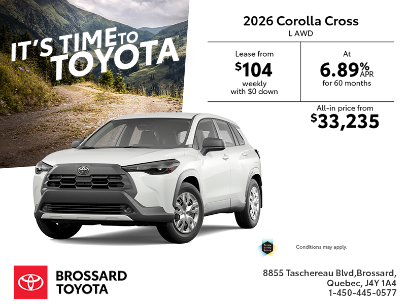 2026 Toyota Corolla Cross