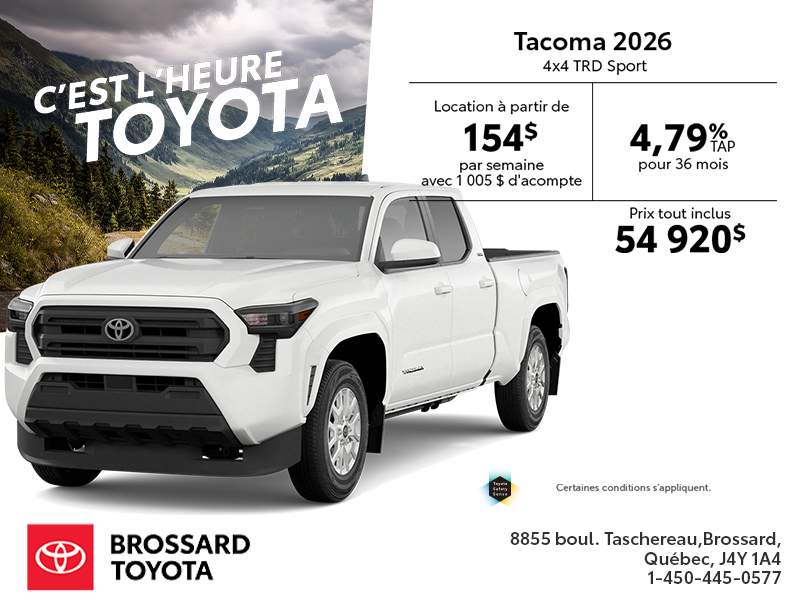 Toyota Tacoma 2026