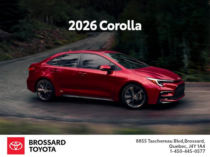 2026 Toyota Corolla