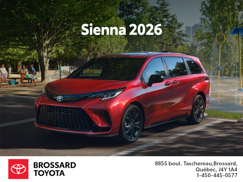 Toyota Sienna Hybrid 2026