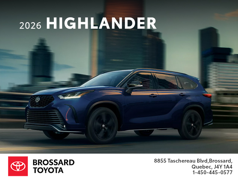 2026 Toyota Highlander