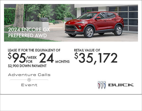 Get the 2024 Buick Encore GX