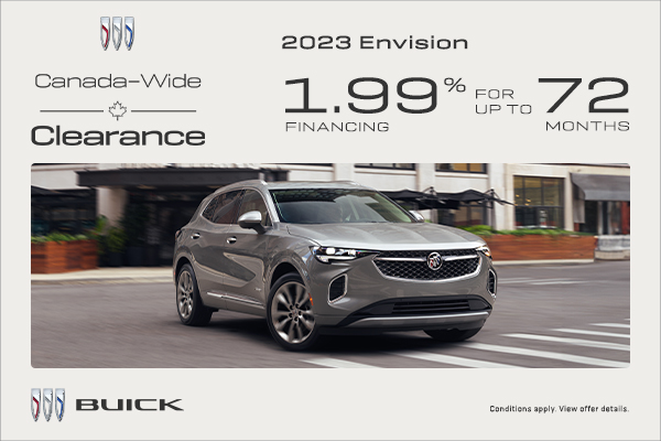 Get the 2023 Buick Envision