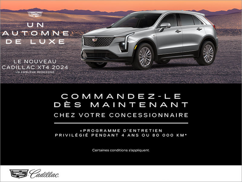 Cadillac Île-Perrot | Promotions à Pincourt et L'Île-Perrot