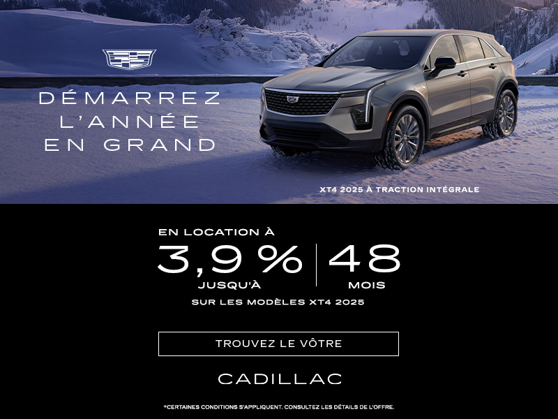 Cadillac XT4 2025