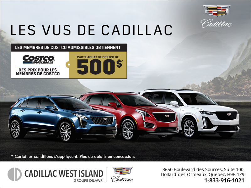 Les VUS de Cadillac!