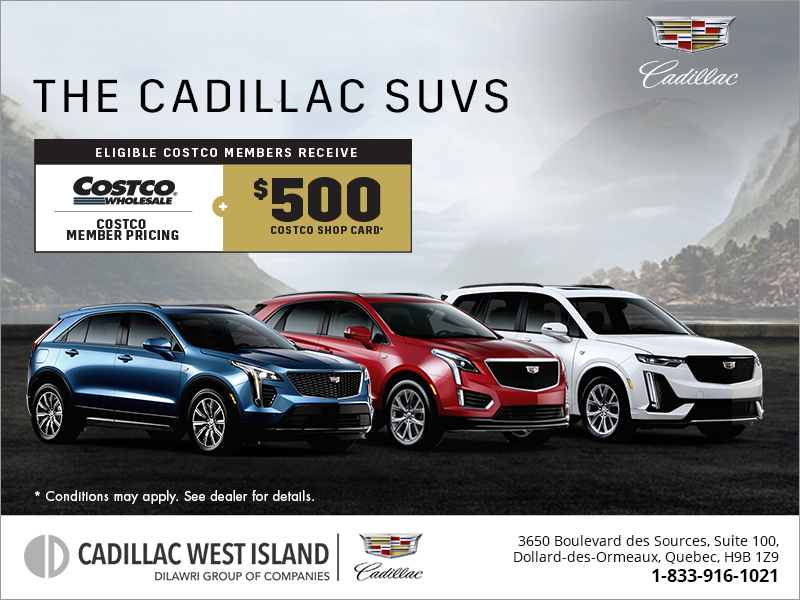 The Cadillac SUVS!