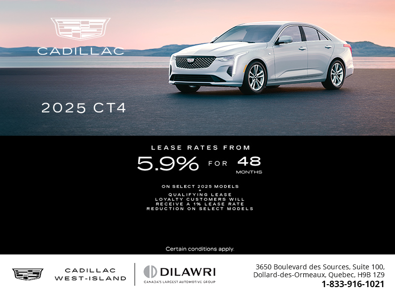 2025 Cadillac CT4