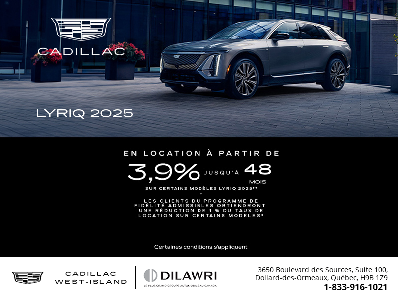 Cadillac Lyriq 2025