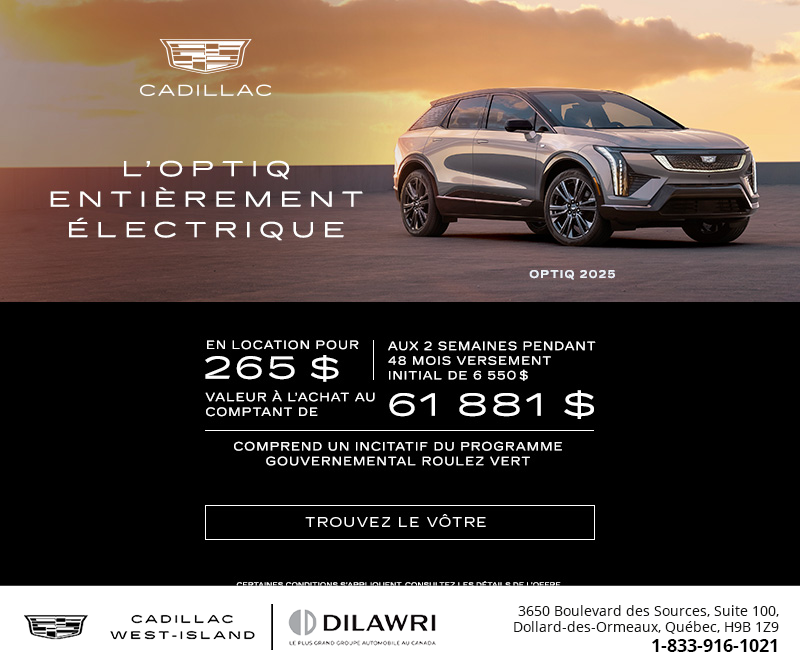 Cadillac Optiq 2025