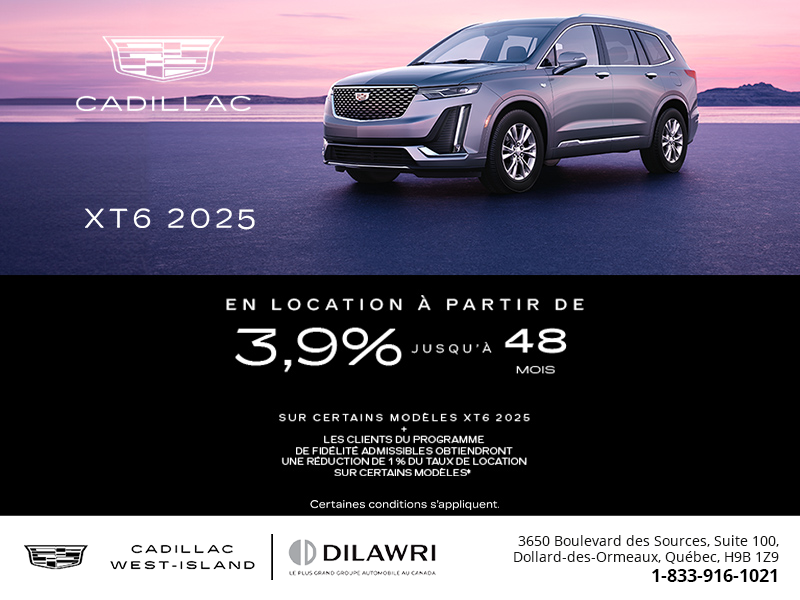 Cadillac XT6 2025