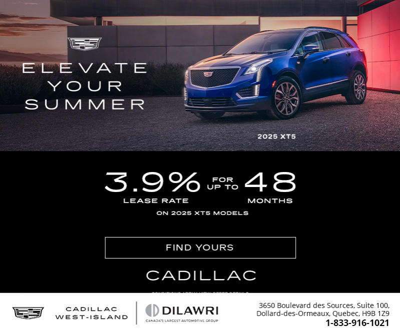 2025 Cadillac XT5