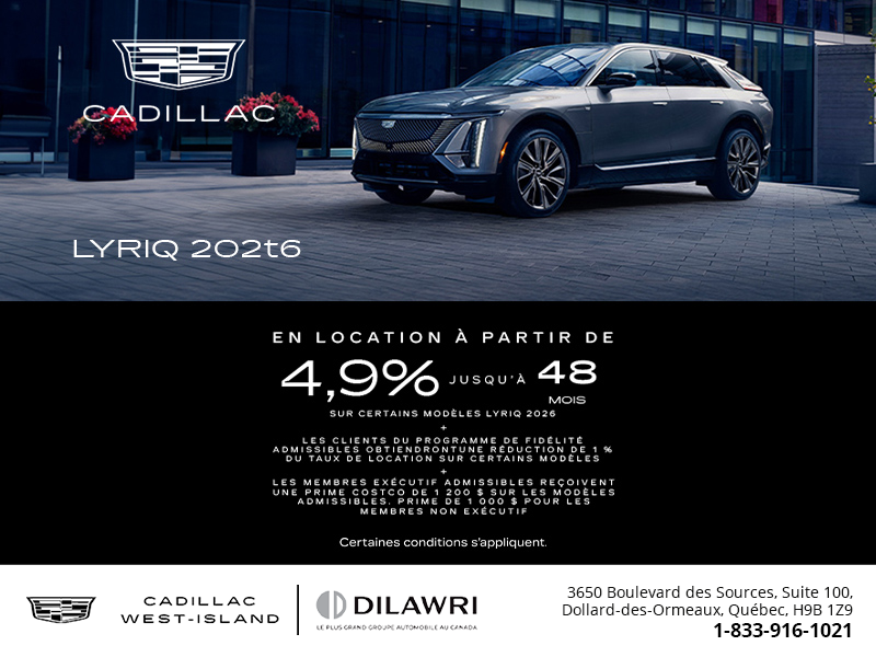Cadillac Lyriq 2026