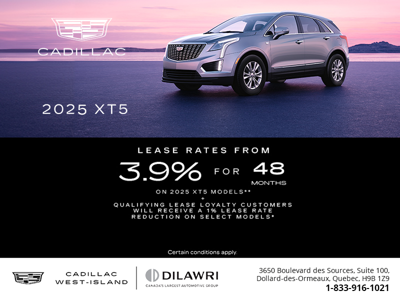 2025 Cadillac XT5