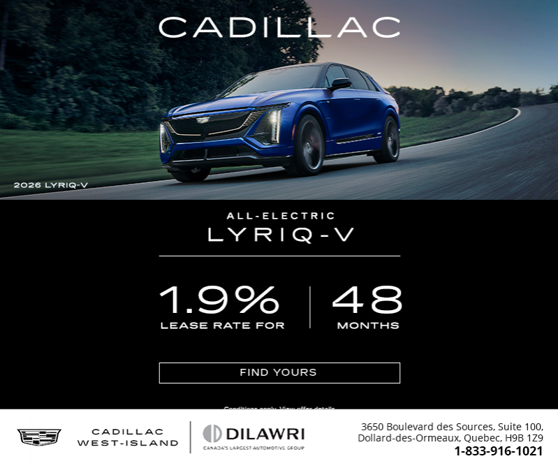 2026 Cadillac Lyriq-V