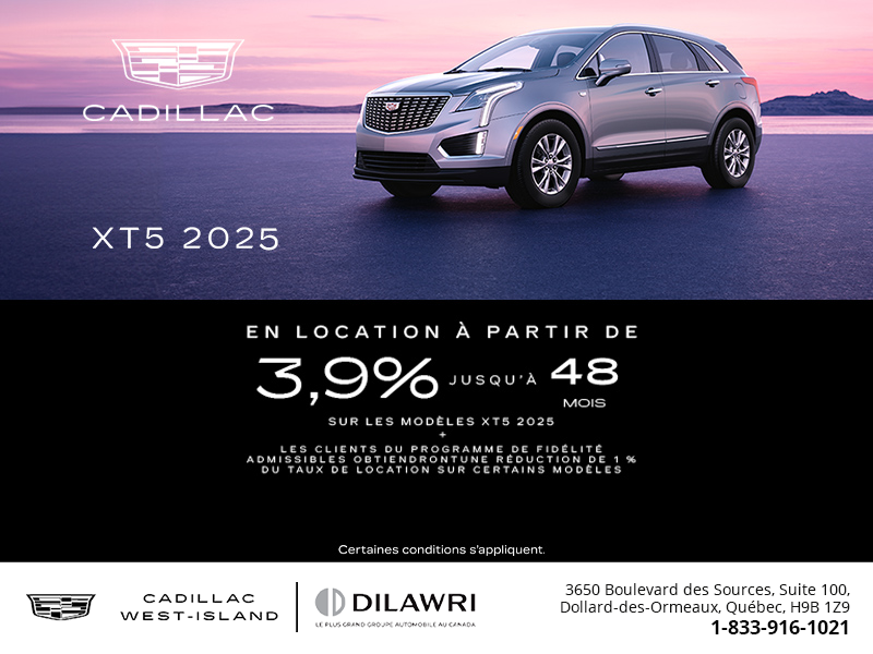 Cadillac XT5 2025