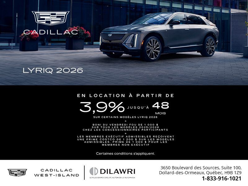 Cadillac Lyriq 2026