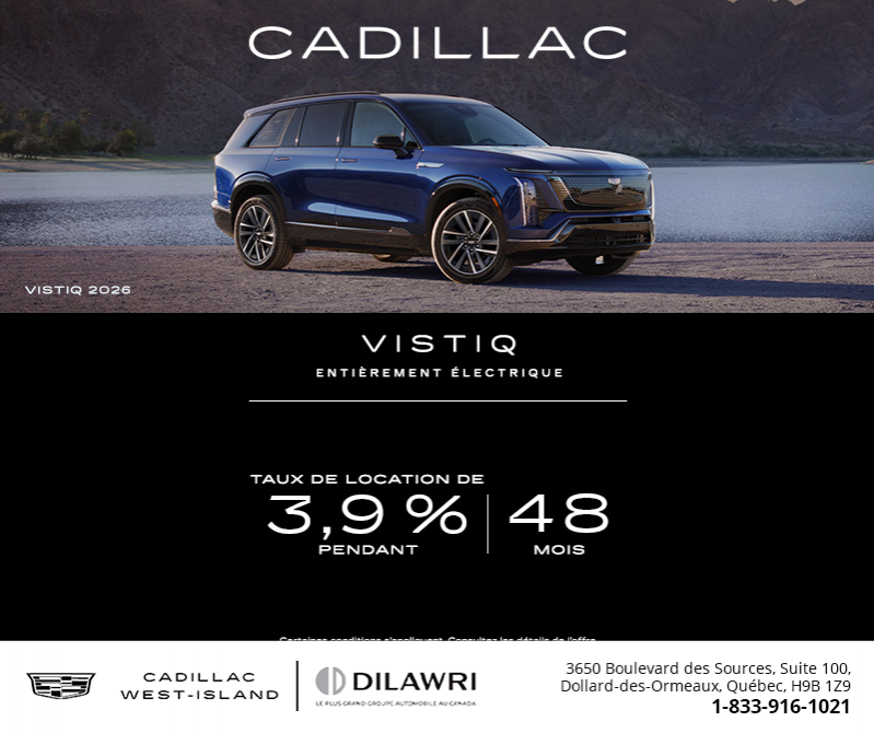 Cadillac Vistiq 2026