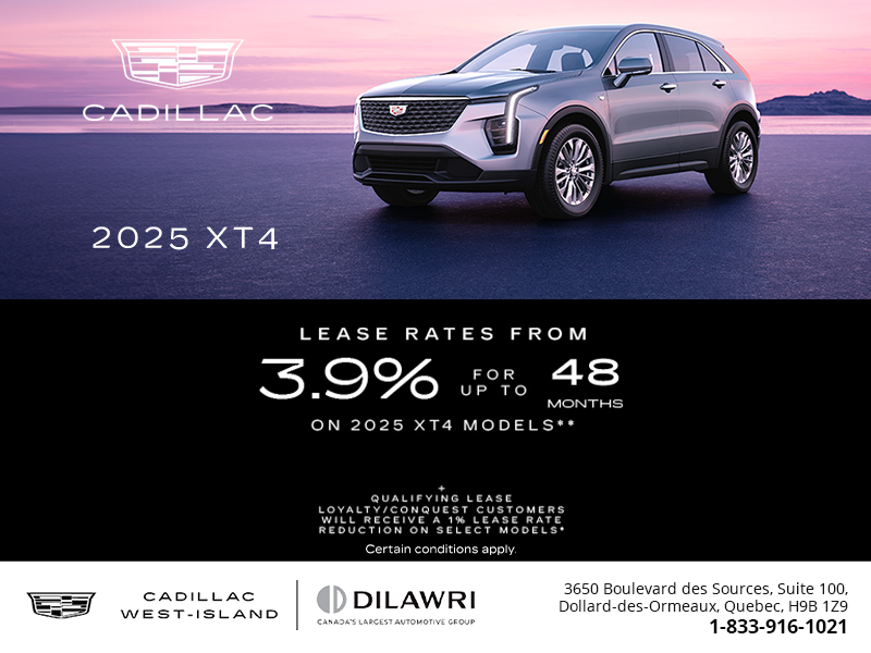 2025 Cadillac XT4