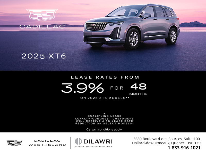 2025 Cadillac XT6