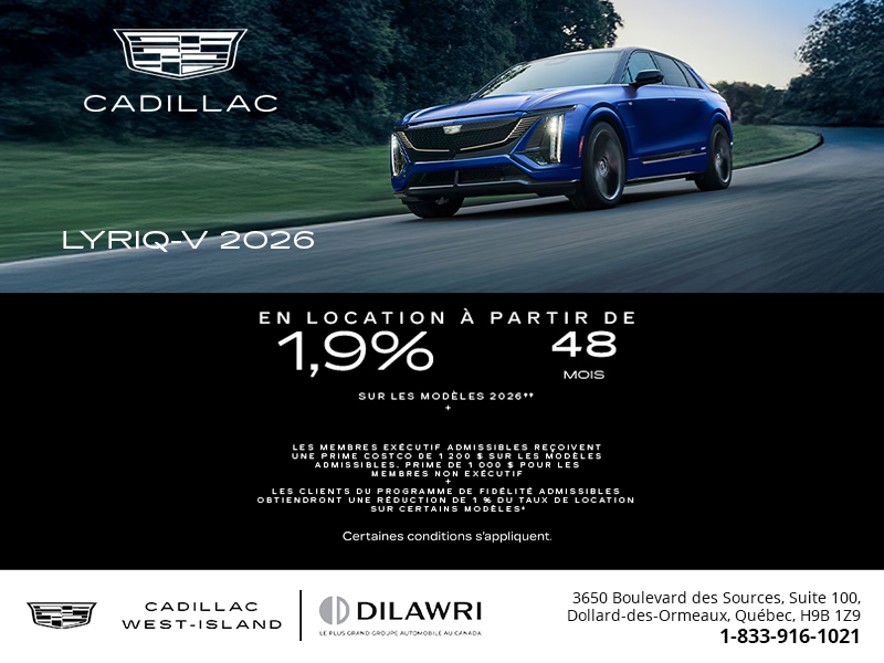 Cadillac Lyriq-V 2026