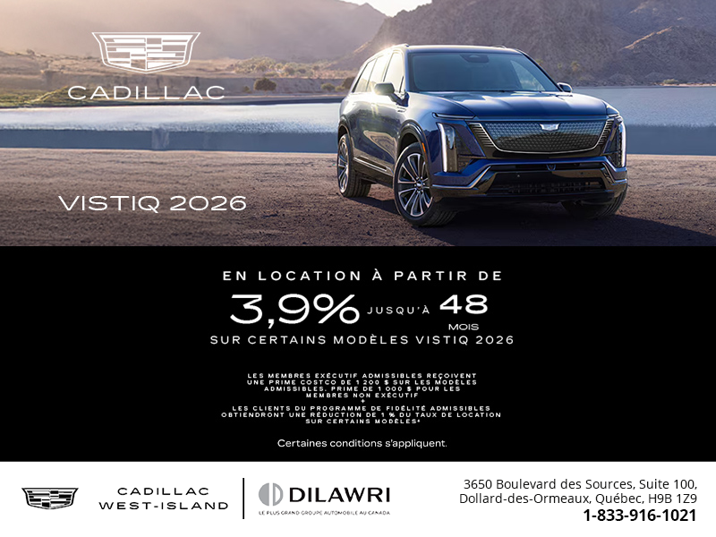 Cadillac Vistiq 2026