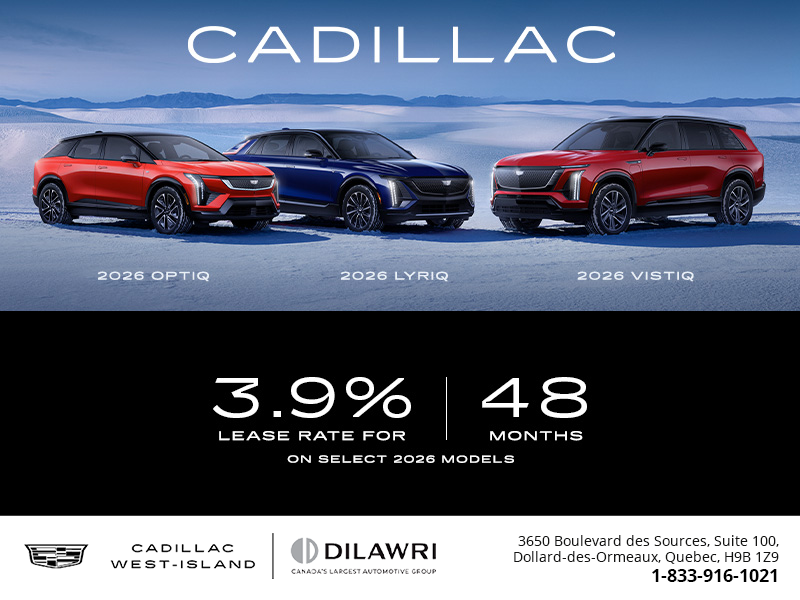 2026 Optiq - Lyriq - Vistiq