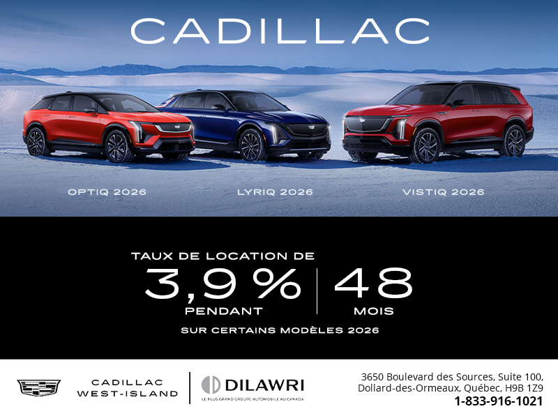 Optiq - Lyriq - Vistiq 2026