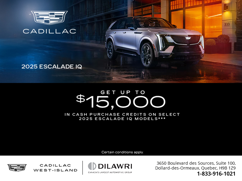 2025 Cadillac Escalade IQ