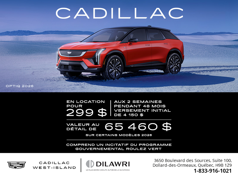 Cadillac Optiq 2026