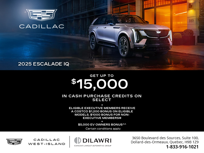 2025 Cadillac Escalade IQ