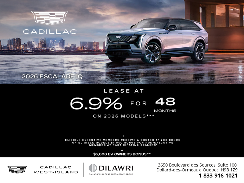 2026 Cadillac Escalade IQ