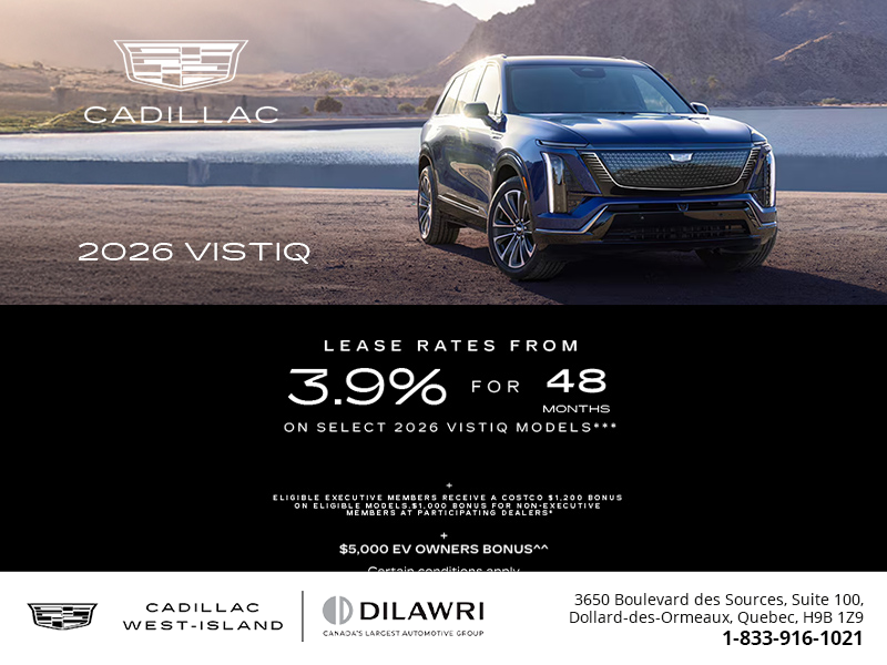 2026 Cadillac Vistiq