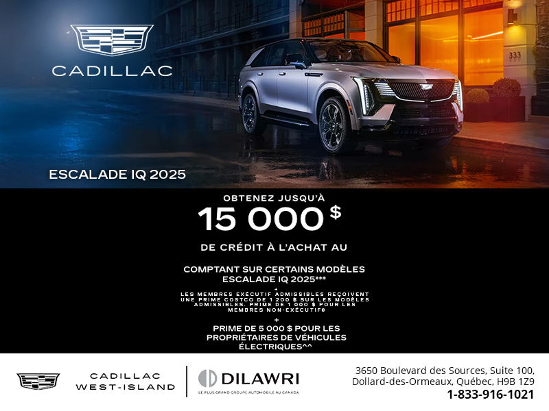Cadillac Escalade IQ 2025