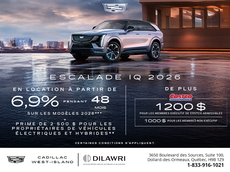 Cadillac Escalade IQ 2026