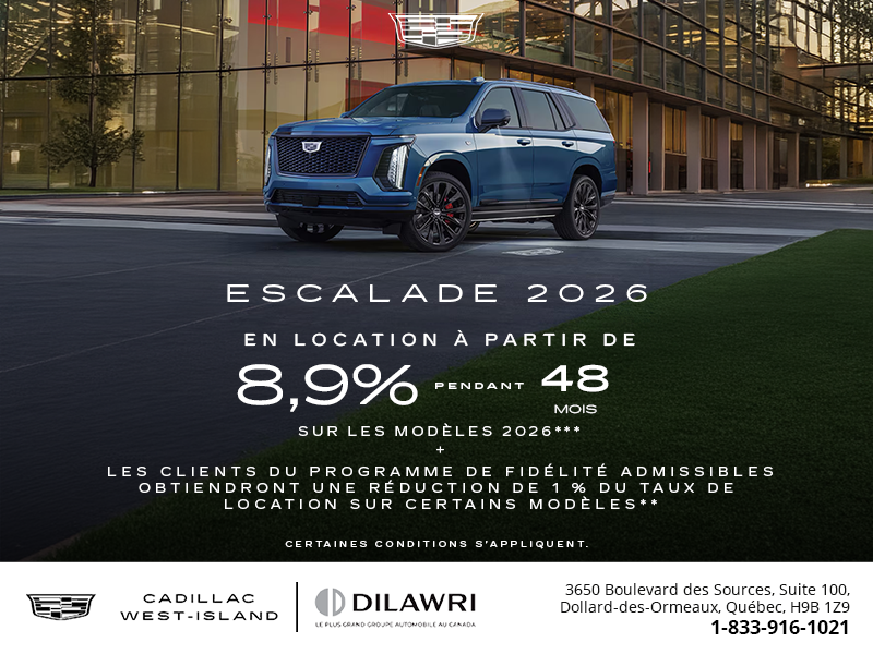 Cadillac Escalade 2026
