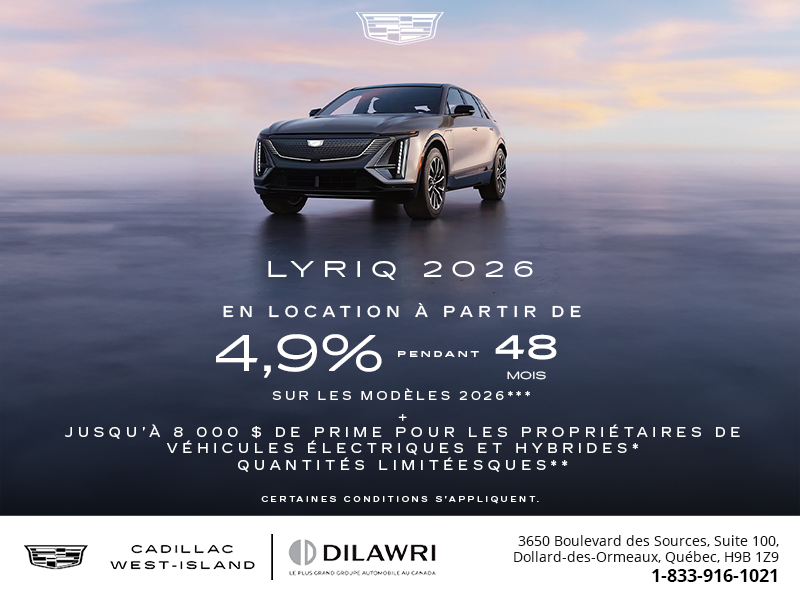 Cadillac  Lyriq 2026