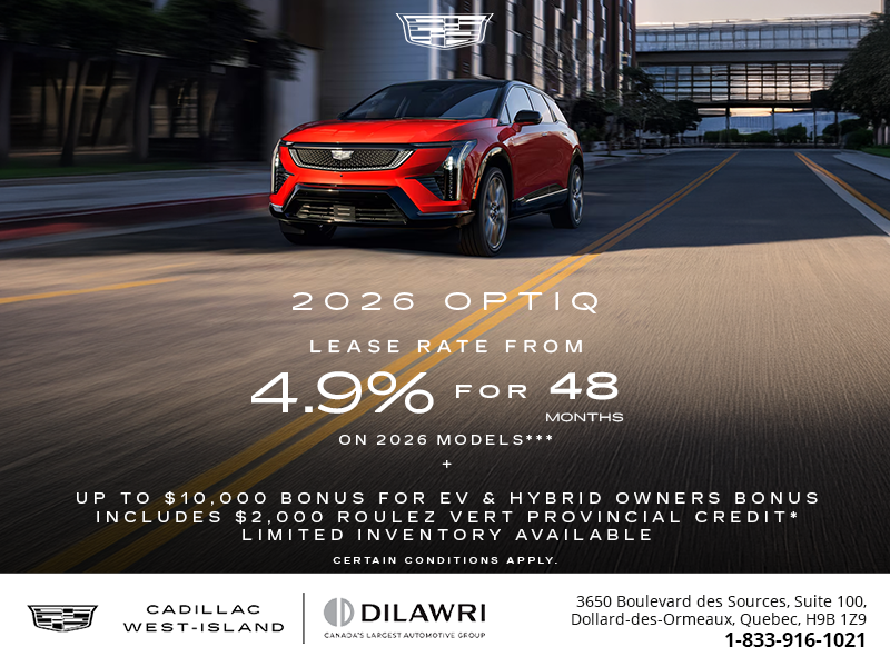 2026 Cadillac Optiq